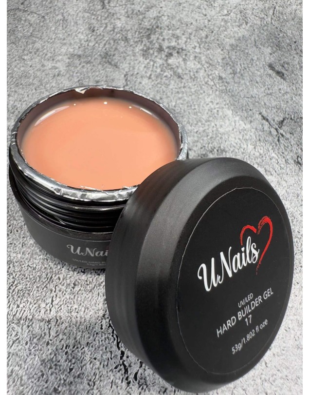 Hard Builder Gel 17 PUDRA  (53ML)