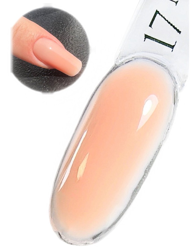 Hard Builder Gel 17 PUDRA  (53ML)