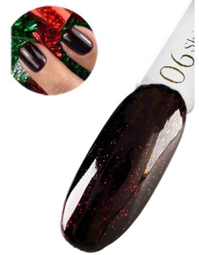 SHINY 06 KIRMIZI SİMLİ SİYAH