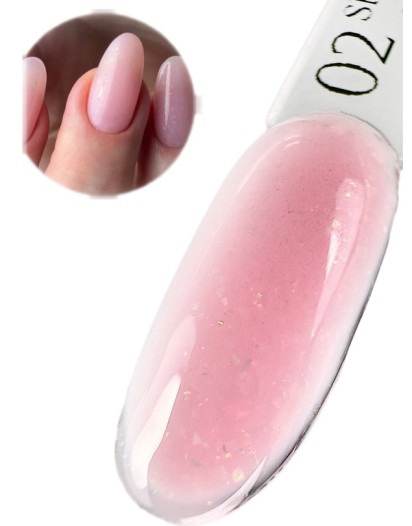 Shiny Hard Base 002 AÇIK PEMBE (10ML)