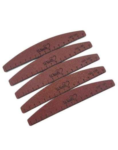 5'li Lüks Kağıt Törpü Seti 100/180 - KAHVERENGİ