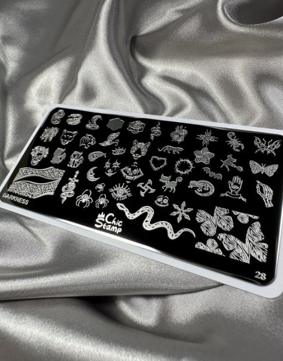 CHICSTAMP PLAKA 28 - DARKNESS