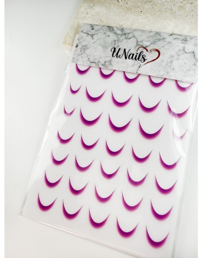 BabyBoomer French Sticker - OMBRE FUŞYA PEMBE