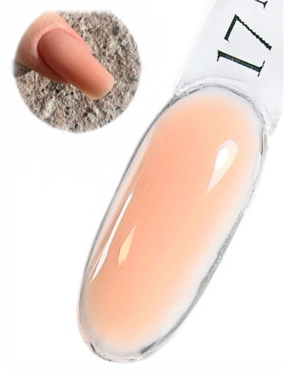 Hard Builder Gel 17 PUDRA  (53ML)