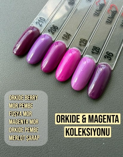 ORKİDE & MAGENTA KOLEKSİYONU OJE SETİ