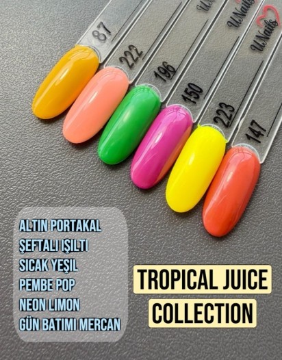 TROPICAL JUICE COLLECTION OJE SETİ