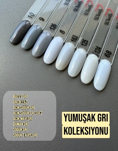 YUMUŞAK GRİ KOLEKSİYONU OJE SETİ