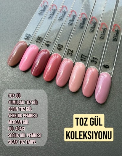 TOZ GÜL KOLEKSİYONU OJE SETİ
