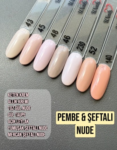 PEMBE & ŞEFTALİ NUDE OJE SETİ
