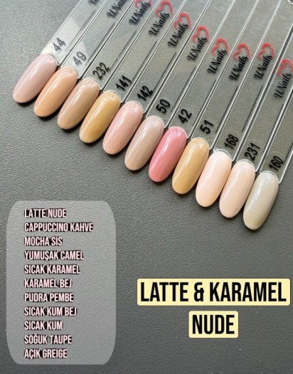 LATTE & KARAMEL NUDE OJE SETİ