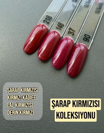 ŞARAP KIRMIZISI KOLEKSİYONU OJE SETİ