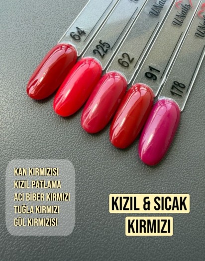 KIZIL & SICAK KIRMIZI OJE SETİ