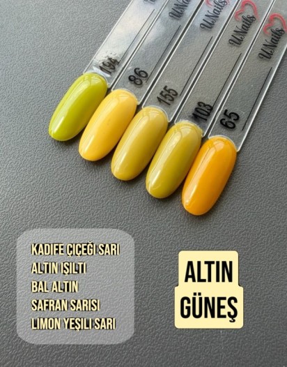 ALTIN GÜNEŞ OJE SETİ