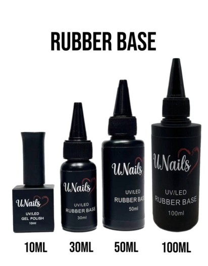 RUBBER BASE 10ML + 30ML + 50ML + 100ML SET