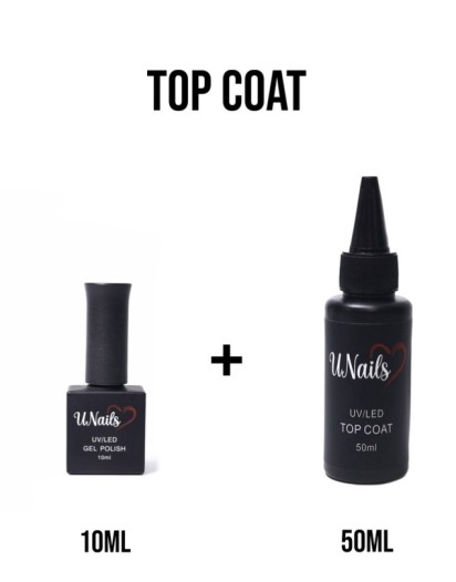 TOP COAT 10ML + 50ML SET