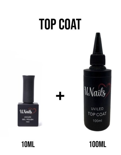 TOP COAT 10ML + 100ML SET