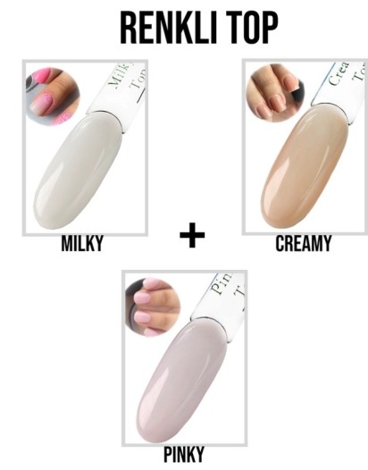 RENKLİ TOP COAT SET