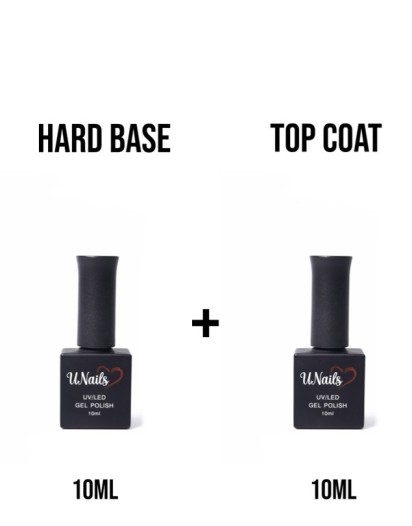 HARD BASE + TOP COAT 10ML SET