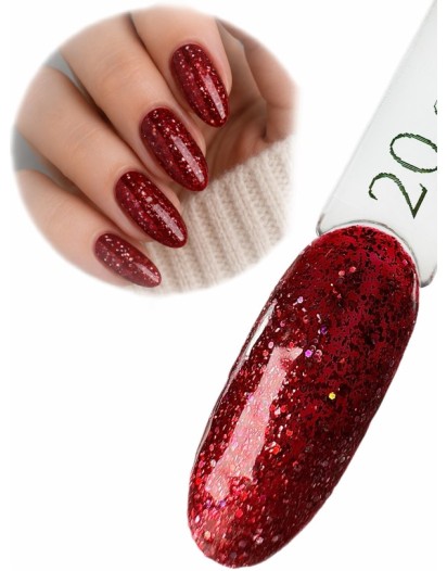 GLITTER 20 KIRMIZI
