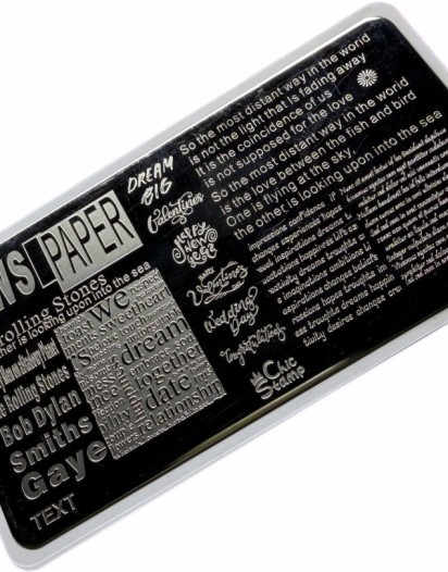 CHICSTAMP PLAKA 21 - TEXT