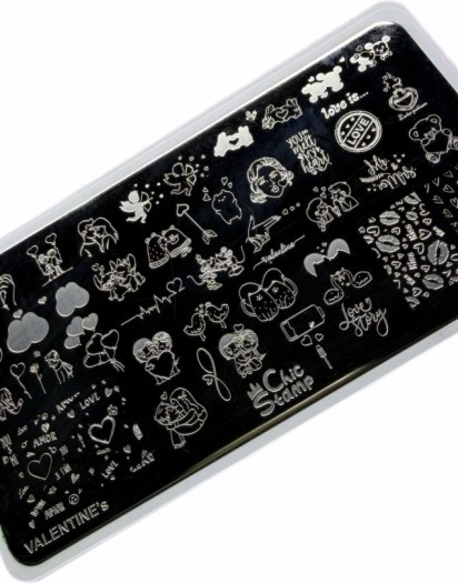 CHICSTAMP PLAKA 26 - VALENTINE's