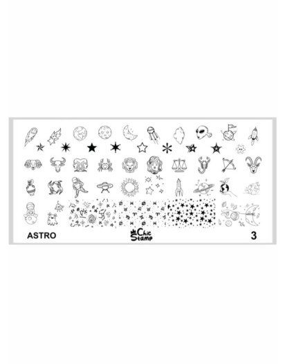 CHICSTAMP PLAKA 3 - ASTRO