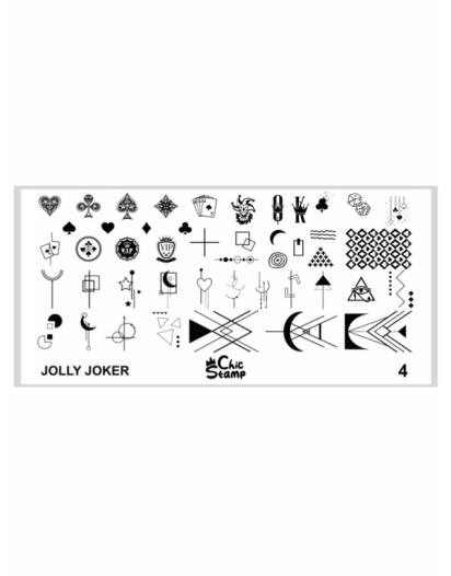 CHICSTAMP PLAKA 4 - JOLLY JOKER