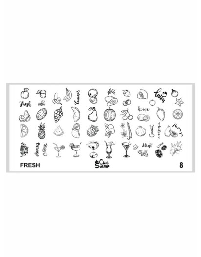CHICSTAMP PLAKA 8 - FRESH