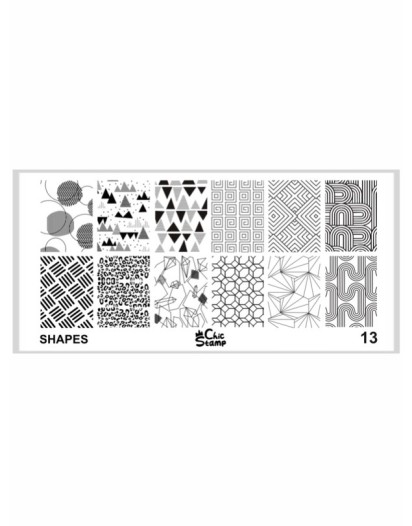 CHICSTAMP PLAKA 13 - SHAPES