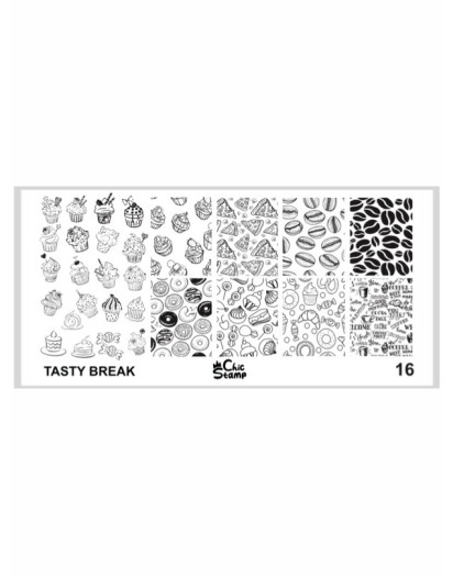 CHICSTAMP PLAKA 16 - TASTY BREAK