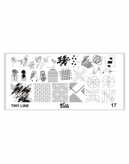 CHICSTAMP PLAKA 17 - TINY LINE