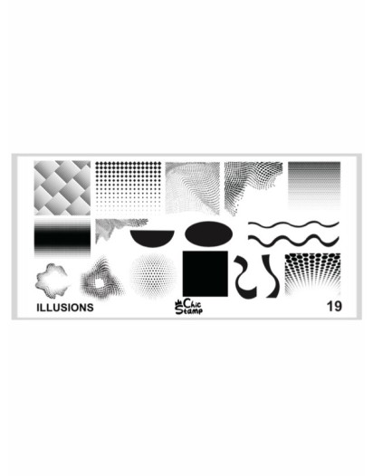 CHICSTAMP PLAKA 19 - ILLUSIONS