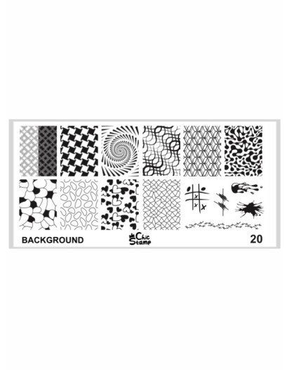 CHICSTAMP PLAKA 20 - BACKGROUND