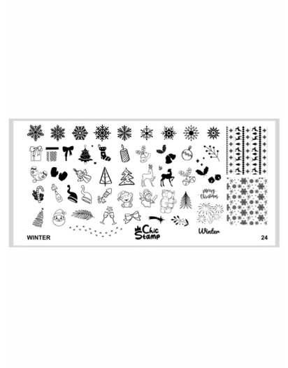 CHICSTAMP PLAKA 24 - WINTER