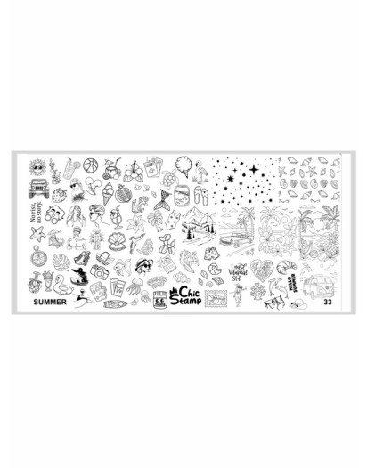 CHICSTAMP PLAKA 33 - SUMMER