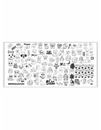 CHICSTAMP PLAKA 42 - MRRR&HAVHAV